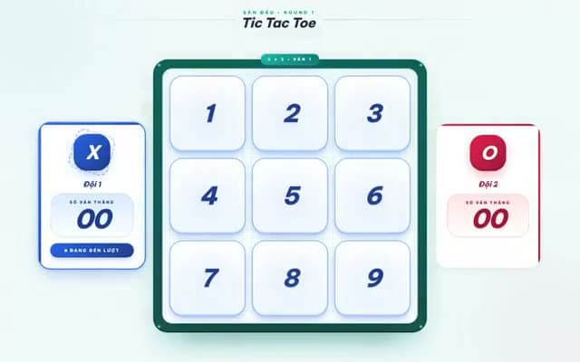 Minh họa trò chơi Cờ Ca-ro trên PlayNha
